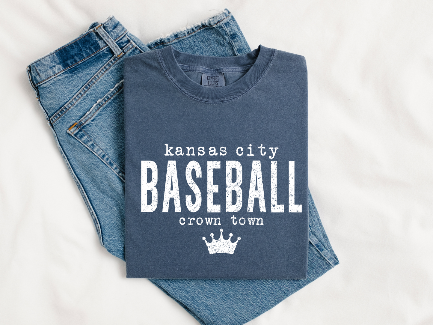 Kansas City Baseball Crown Town Vintage - DIGITAL DOWNLOAD