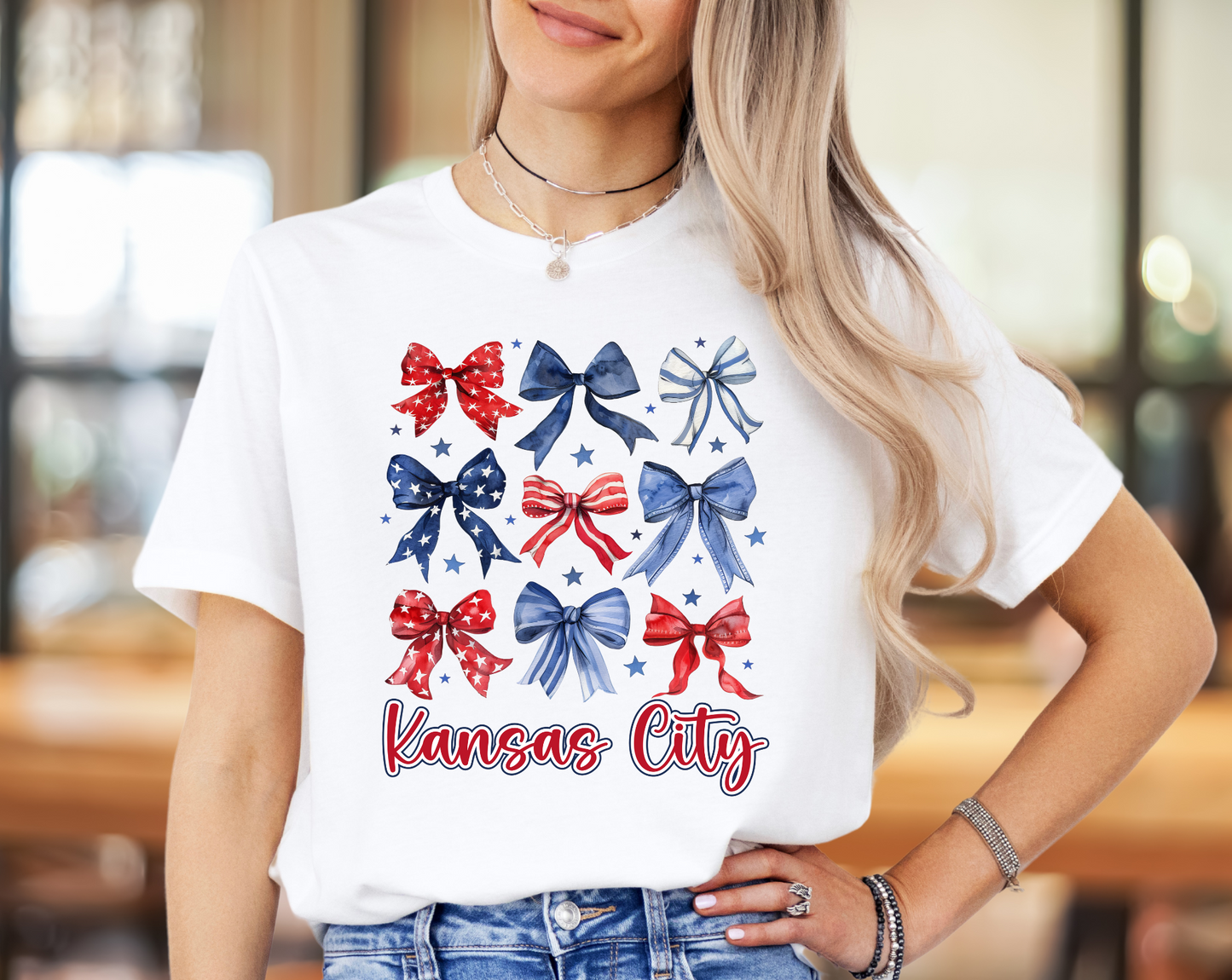 Kansas City July Bows Collage - DIGITAL DOWNLOAD
