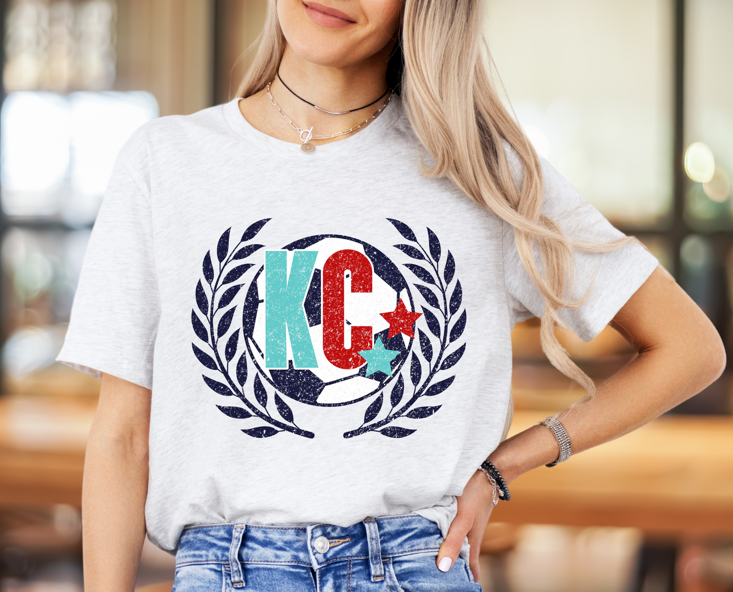 Kansas City KC Soccer Crest Oversized Design - DIGITAL DOWNLOAD