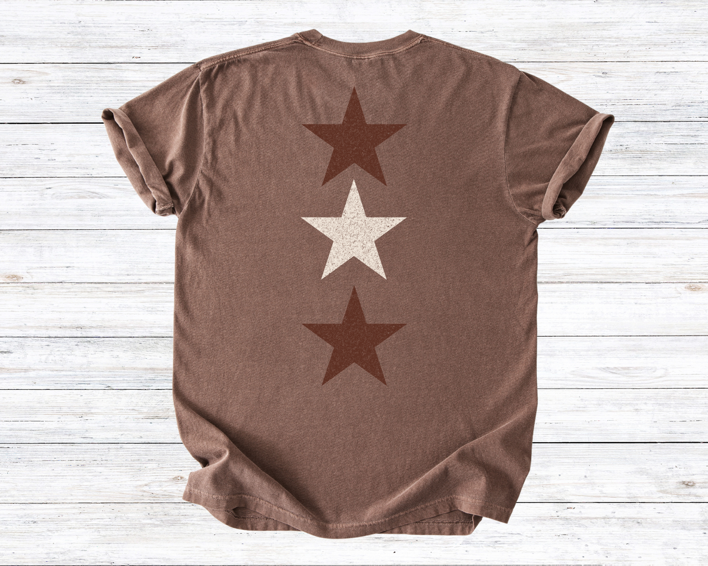 Kansas City Vintage with Stars Coffee and Cream - DIGITAL DOWNLOAD