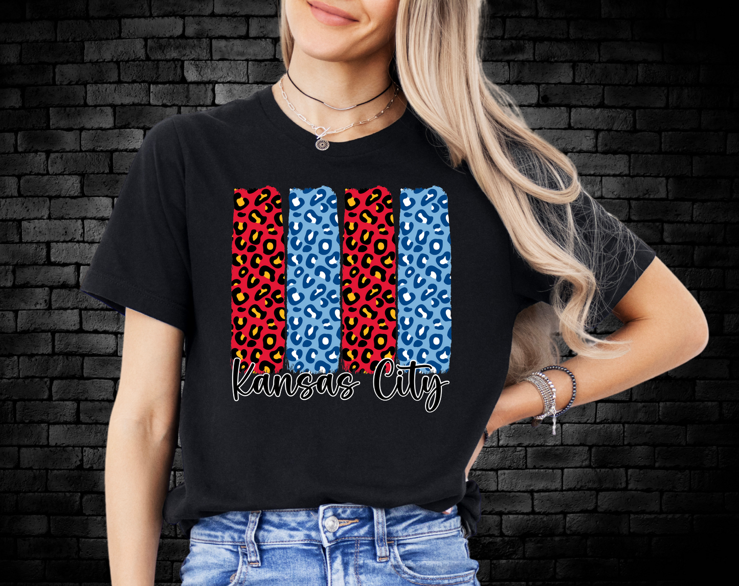 Kansas City Leopard Brushstroke Mixes - DIGITAL DOWNLOAD