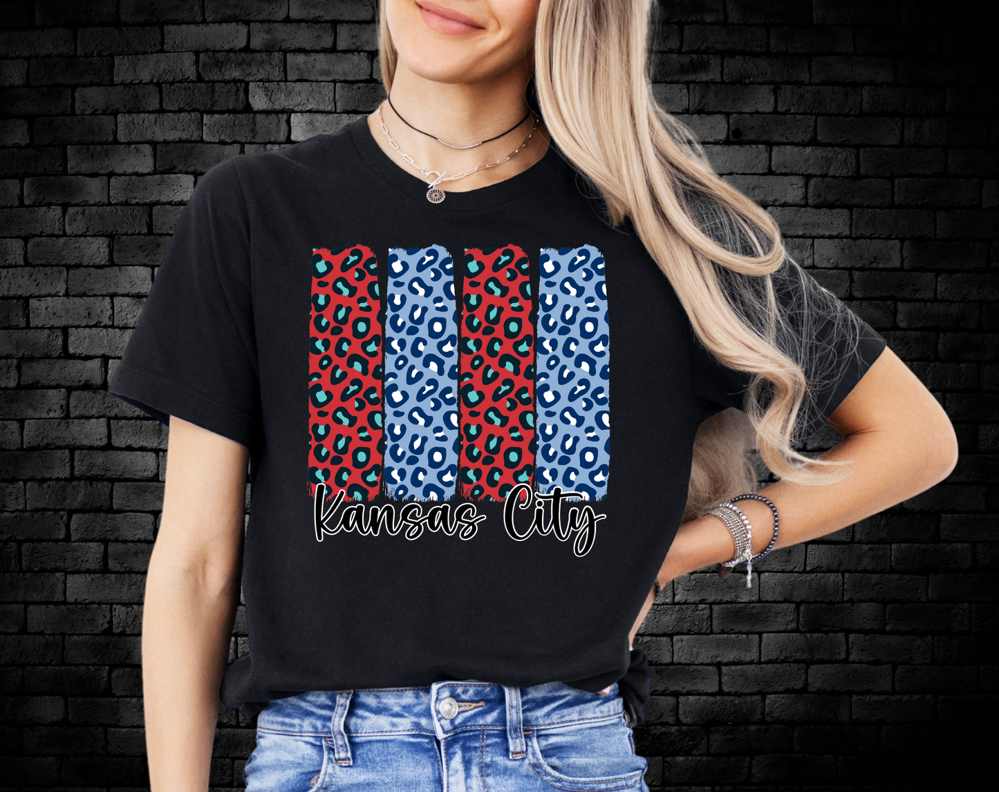 Kansas City Leopard Brushstroke Mixes - DIGITAL DOWNLOAD