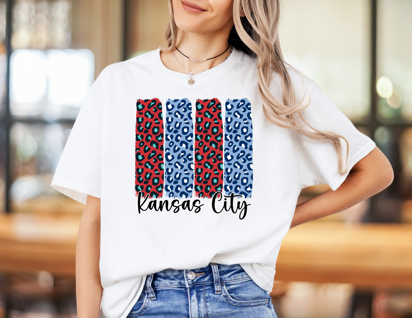 Kansas City Leopard Brushstroke Mixes - DIGITAL DOWNLOAD