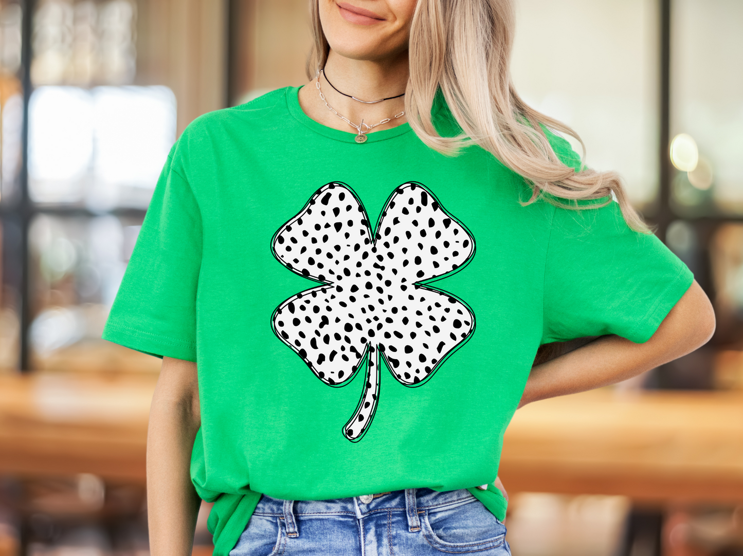 Dalmatian Doodle Shamrock - DIGITAL DOWNLOAD