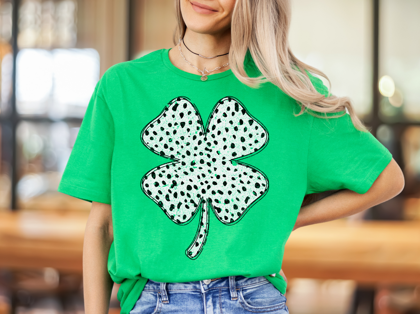 Dalmatian Doodle Shamrock - DIGITAL DOWNLOAD