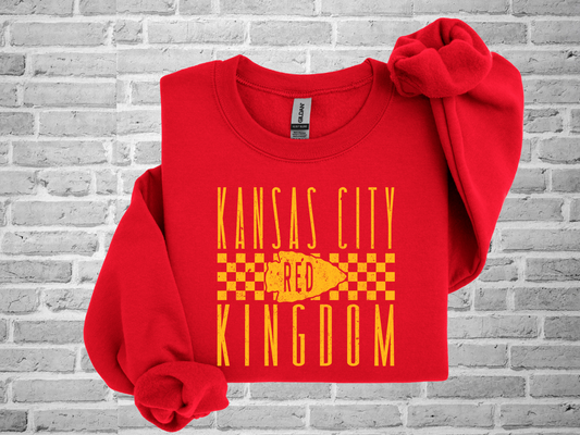 DTF - KANSAS CITY RETRO RED KINGDOM - GOLDEN