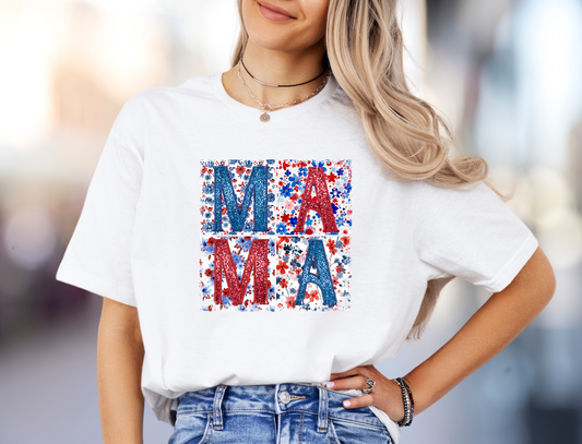 DTF - MAMA 4TH OF JULY BLOCKS