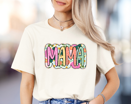 DTF - MAMA FLORAL DOODLE