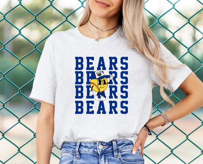 DTF - BEARS SOFTBALL REPEAT - BLUE