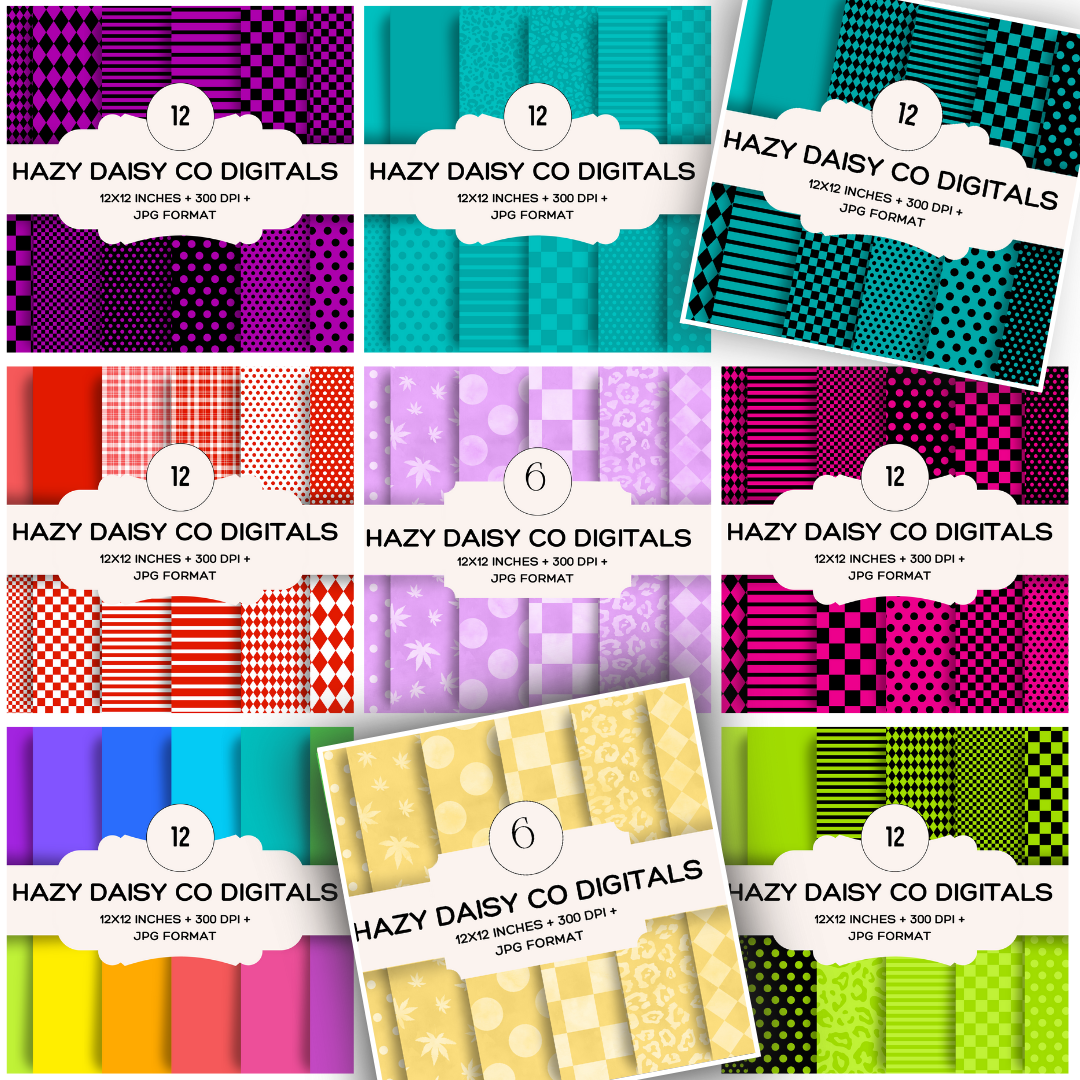 DIGITAL BACKGROUNDS PATTERNS PAPERS - DRIVE