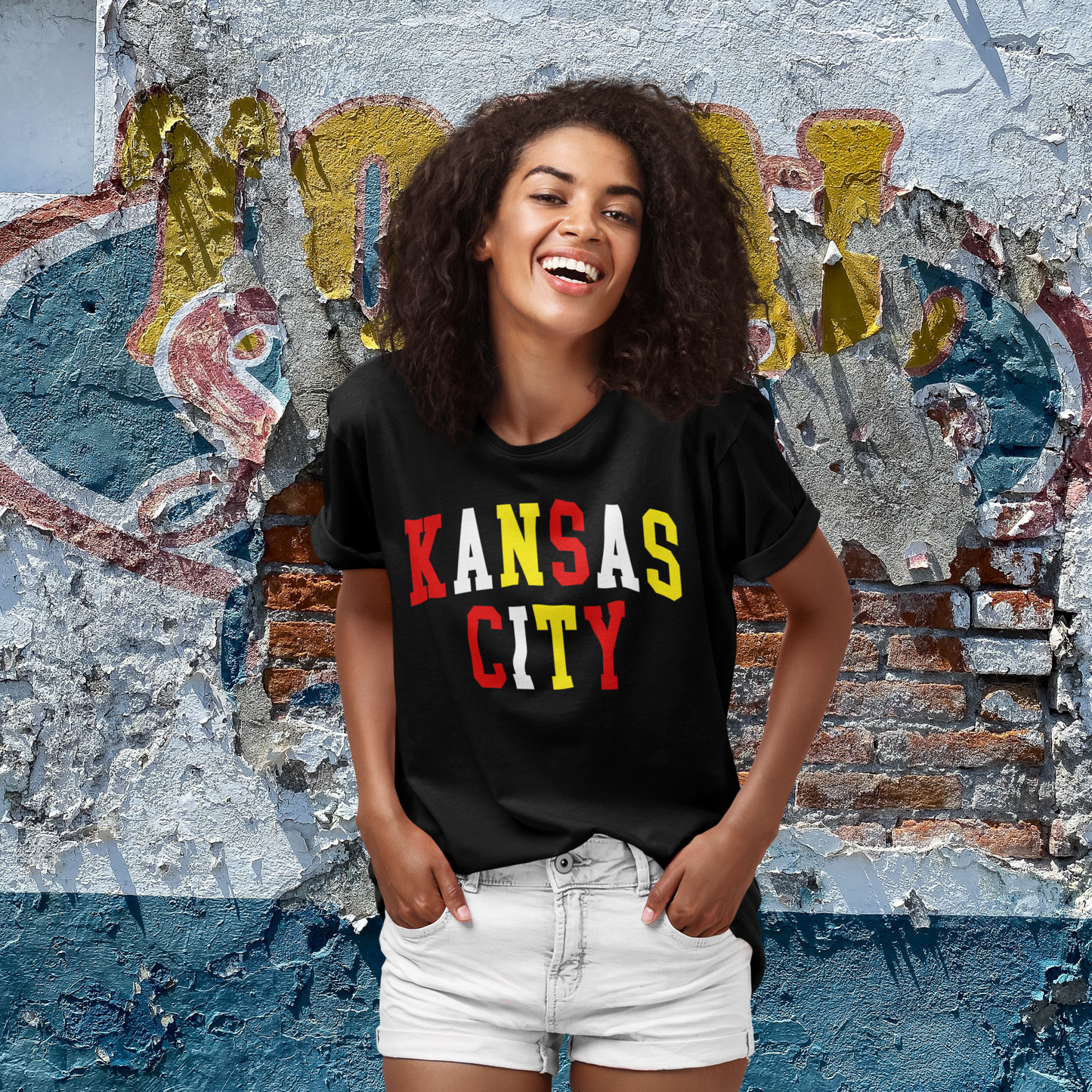 DTF - KANSAS CITY VARSITY with RED WHITE & YELLOW