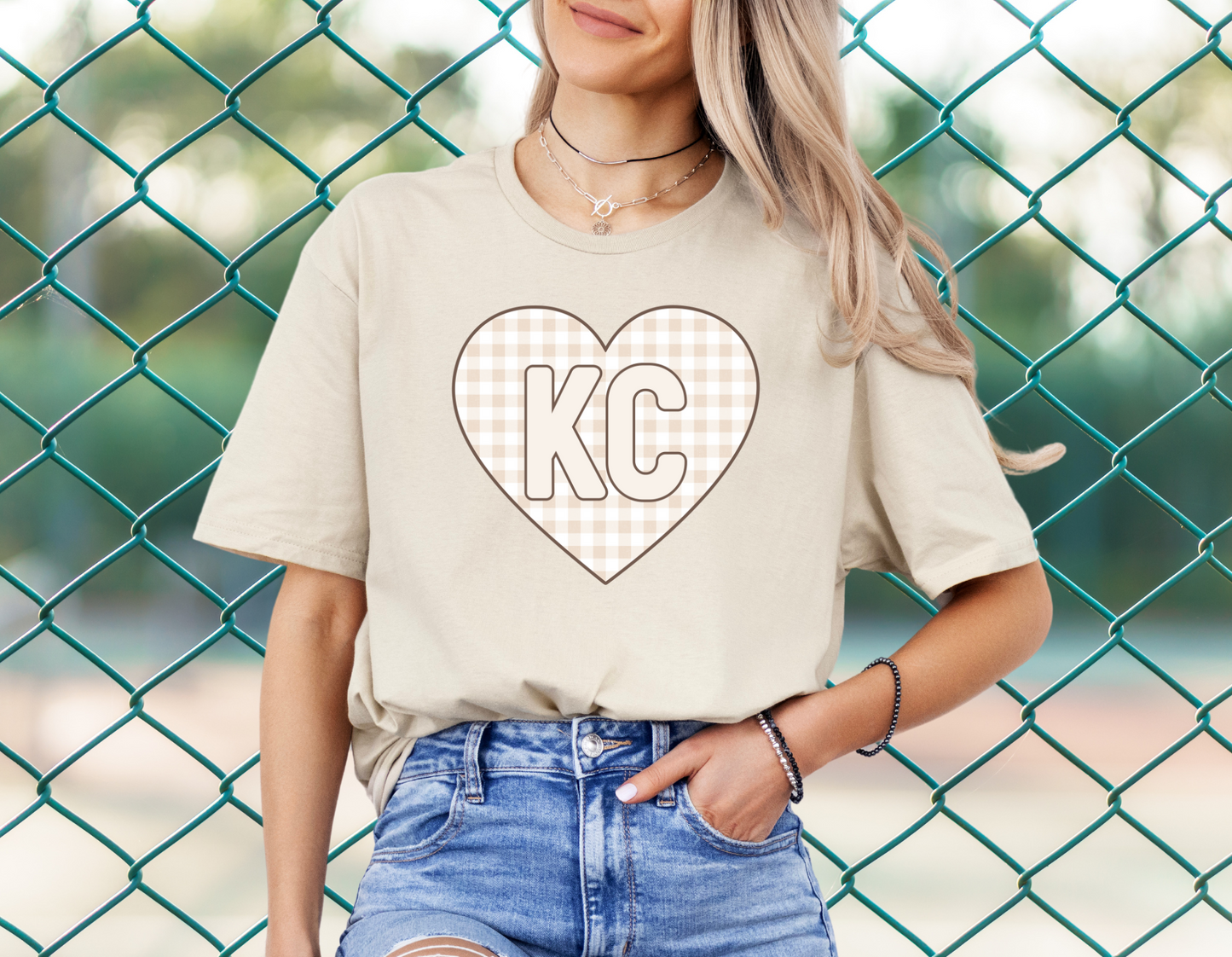 DTF - KC NEUTRAL CHECK HEART