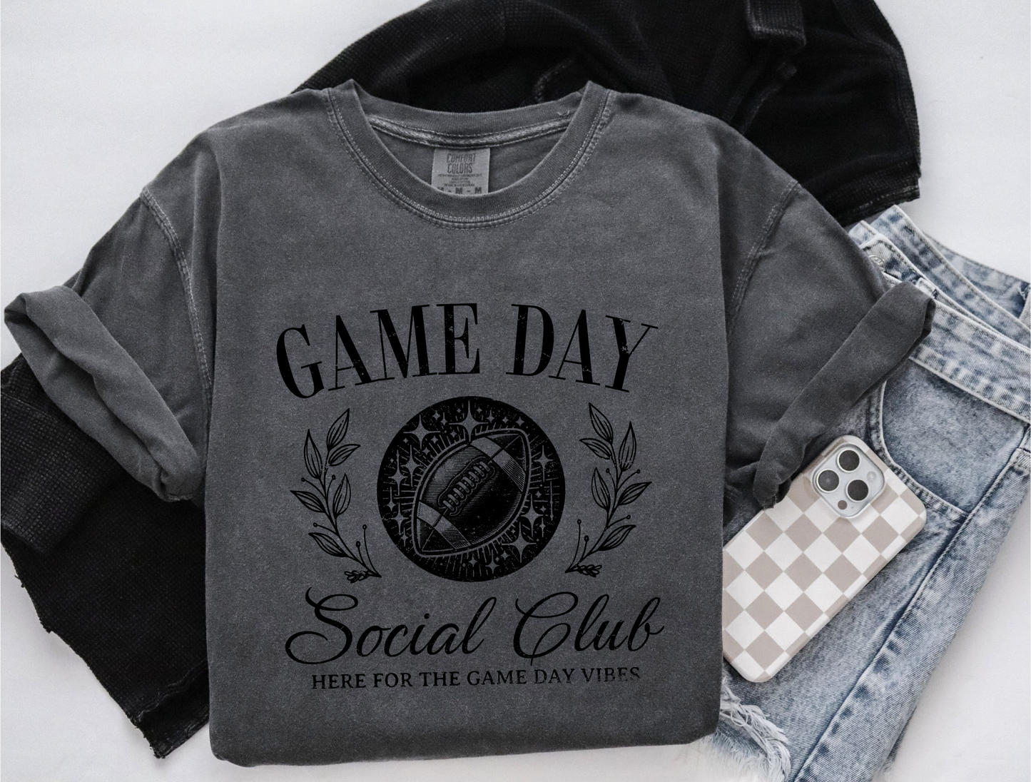 DTF - GAME DAY SOCIAL CLUB - BLACK