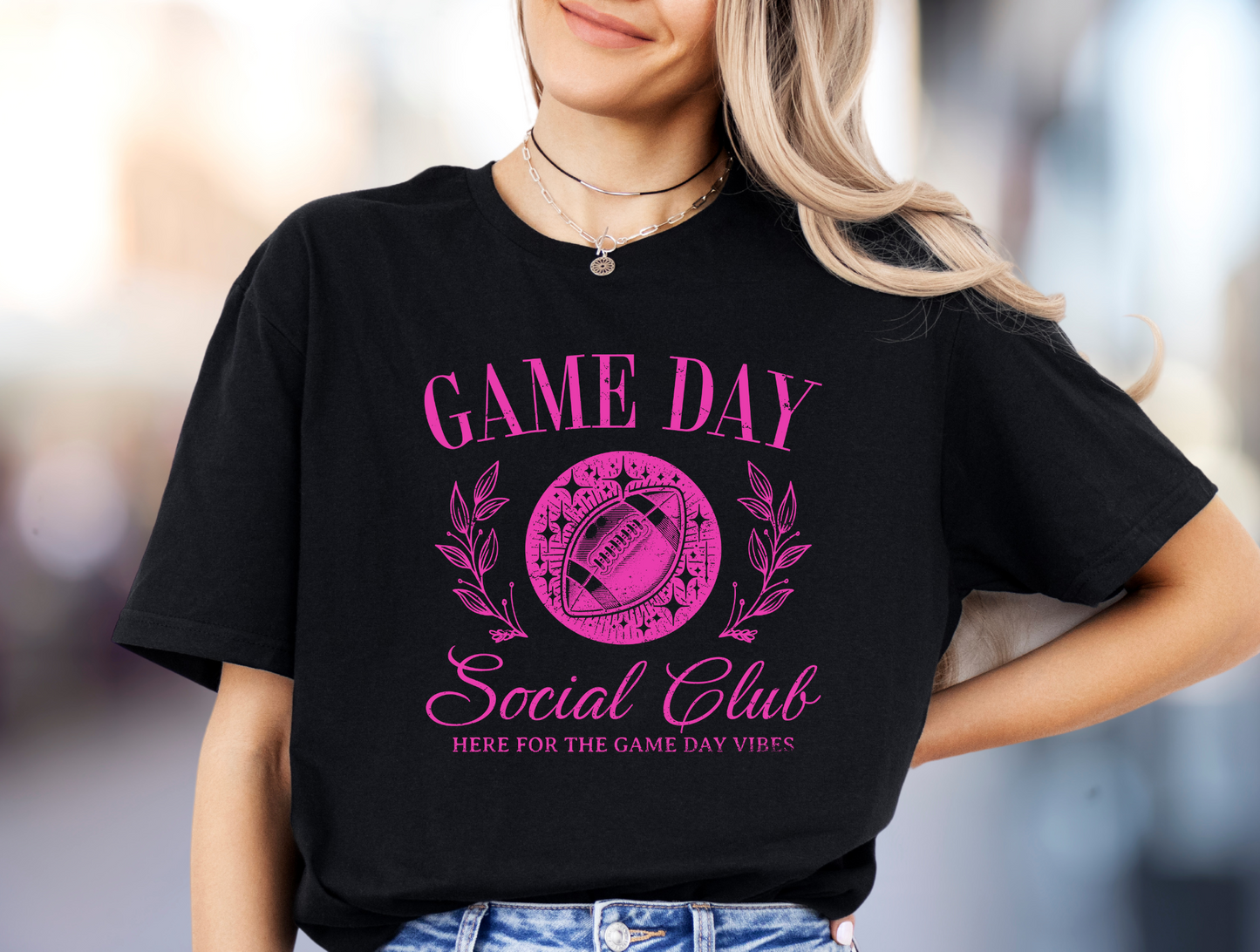 DTF - GAME DAY SOCIAL CLUB - HOT PINK