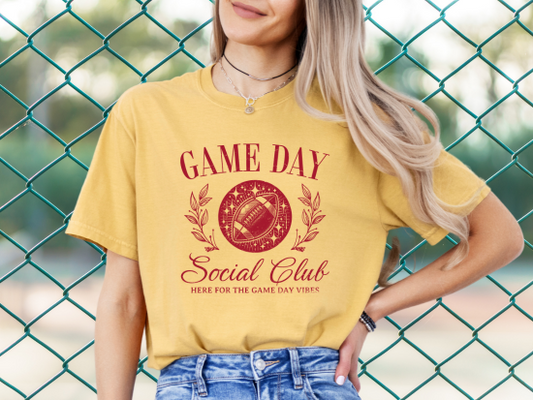 DTF - GAME DAY SOCIAL CLUB - RED