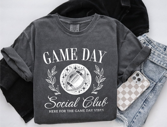 DTF - GAME DAY SOCIAL CLUB - WHITE