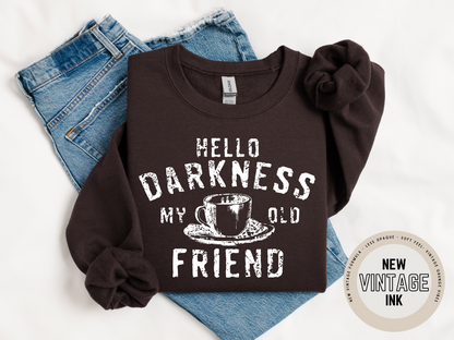 * VINTAGE INK * HELLO DARKNESS MY OLD FRIEND COFFEE - PRESALE 12-17