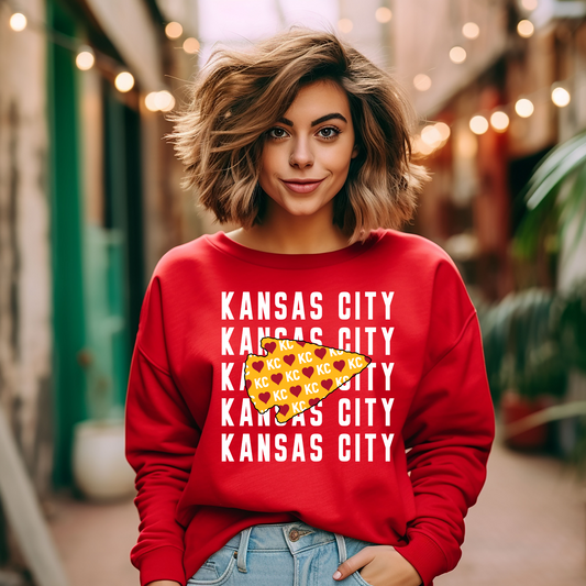 DTF - KANSAS CITY REPEAT with KC HEARTS ARROW