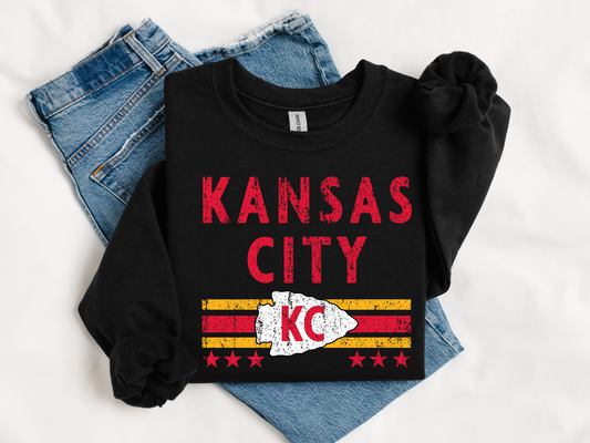 KANSAS CITY ARROW STARS VINTAGE - SOFT LOW HEAT - PRESALE 12-17