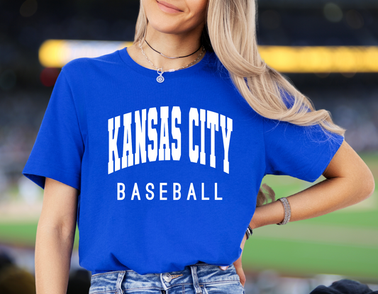 DTF - KANSAS CITY BASEBALL WHITE