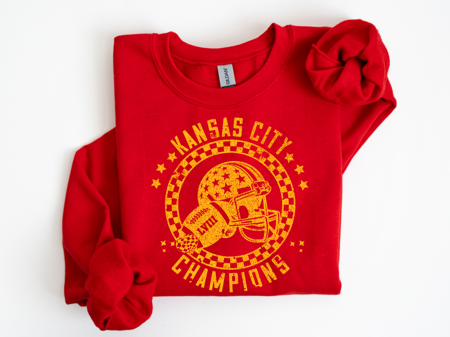 DTF - KANSAS CITY CHAMPIONS RETRO - GOLDEN