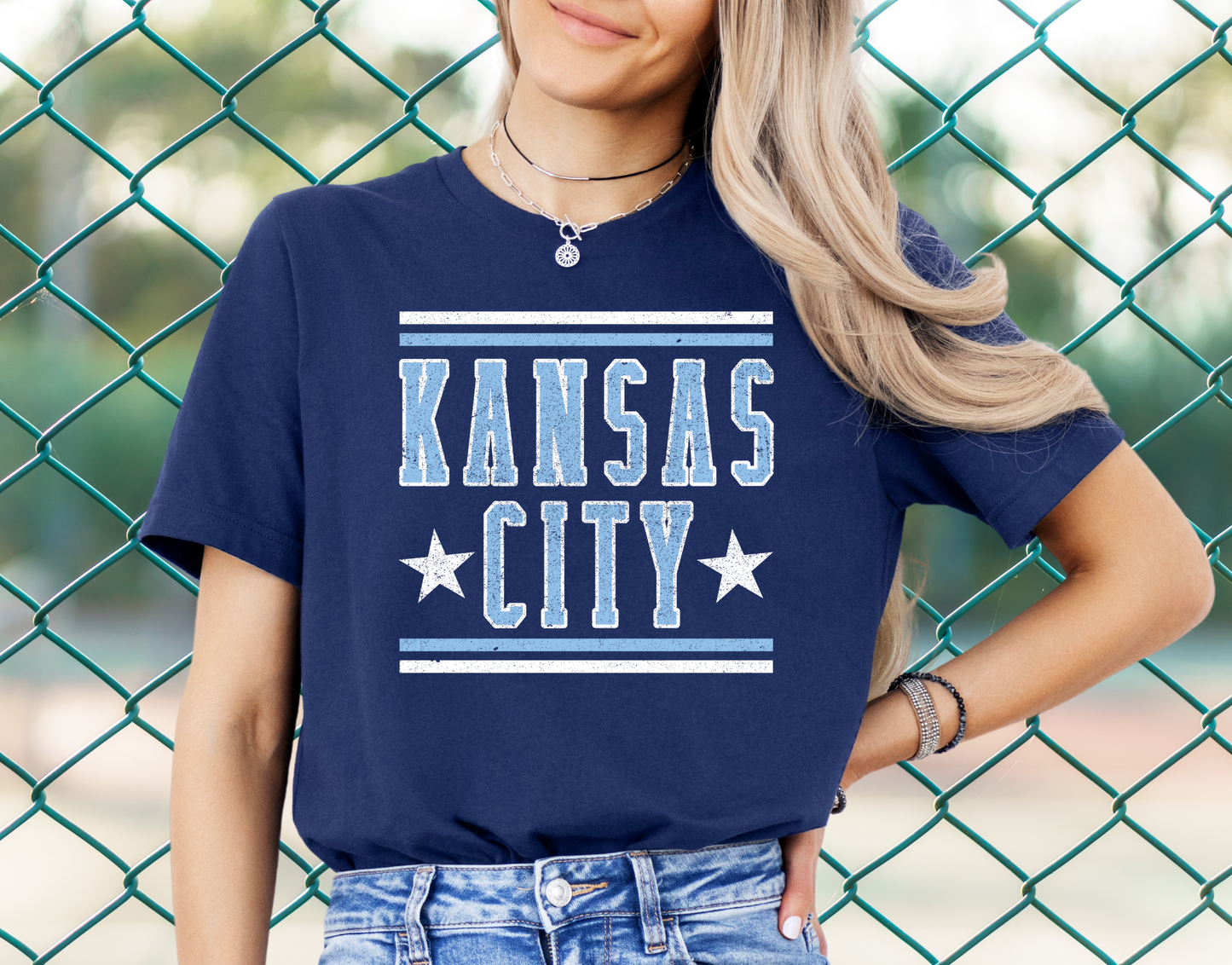 DTF - KANSAS CITY STRIPES BLUE VERSION