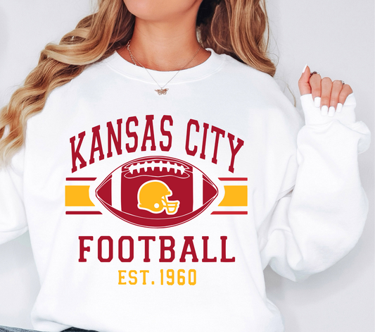 DTF - KANSAS CITY FOOTBALL EST 1960 HELMET