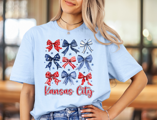 Kansas City July Bows Collage - DIGITAL DOWNLOAD