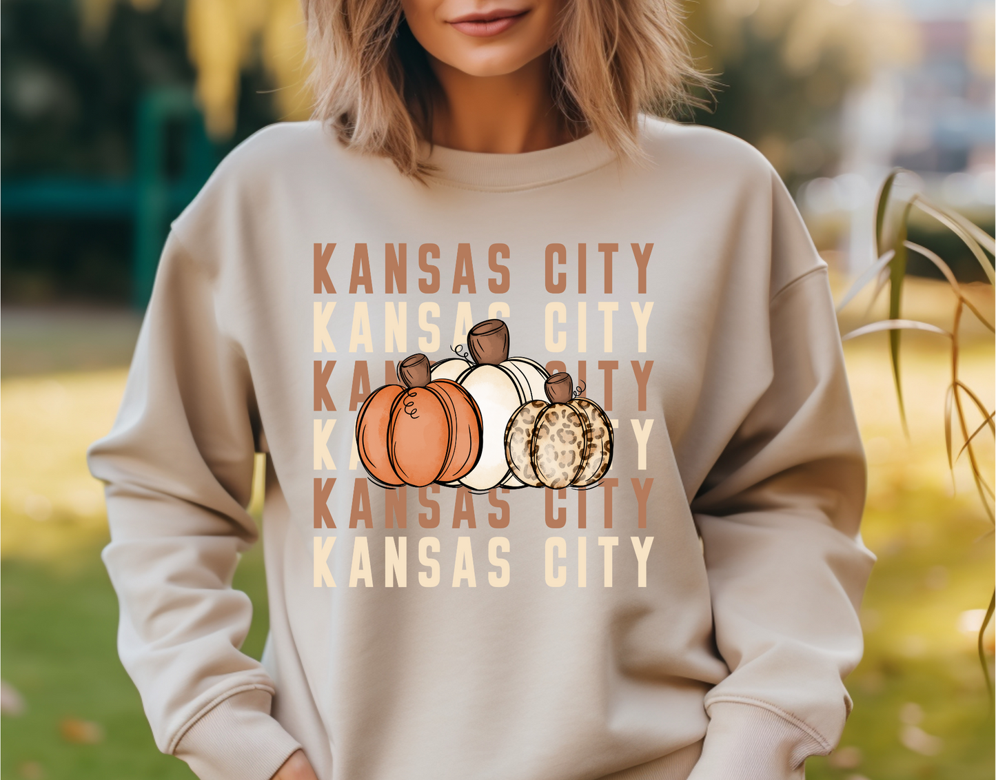 KANSAS CITY PUMPKIN REPEAT FALL - PNG FILE - INSTANT DOWNLOAD