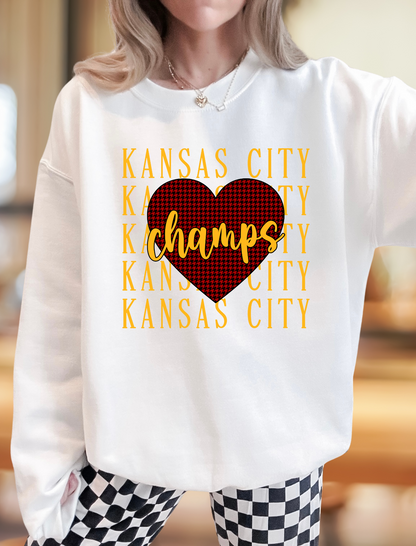 KANSAS CITY REPEAT with HOUNDSTOOTH CHAMPS ARROW - DIGITAL DOWNLOAD