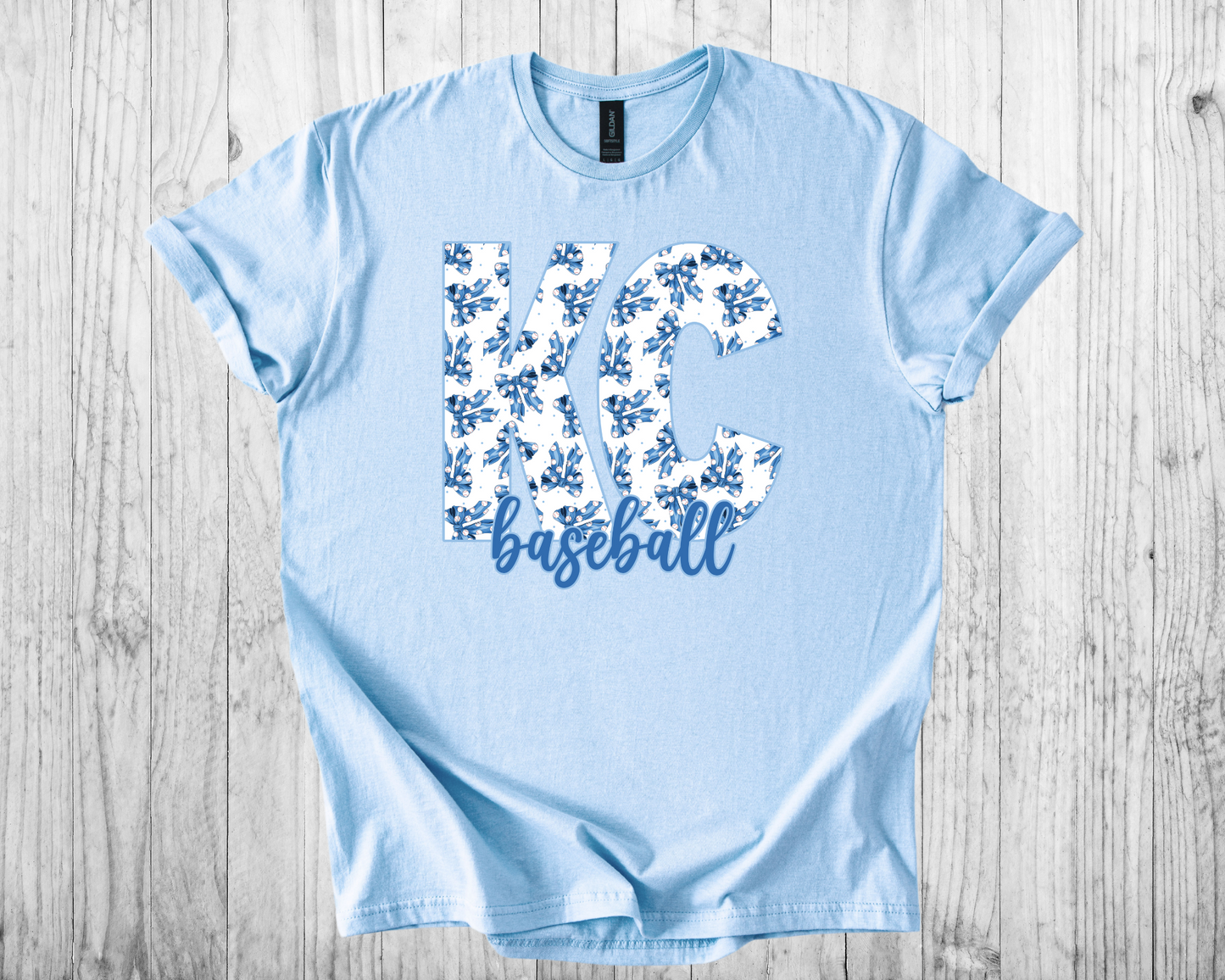 KC Baseball Bows Script - DIGITAL DOWNLOAD
