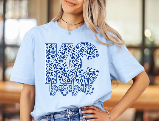 KC Baseball Leopard - DIGITAL DOWNLOAD