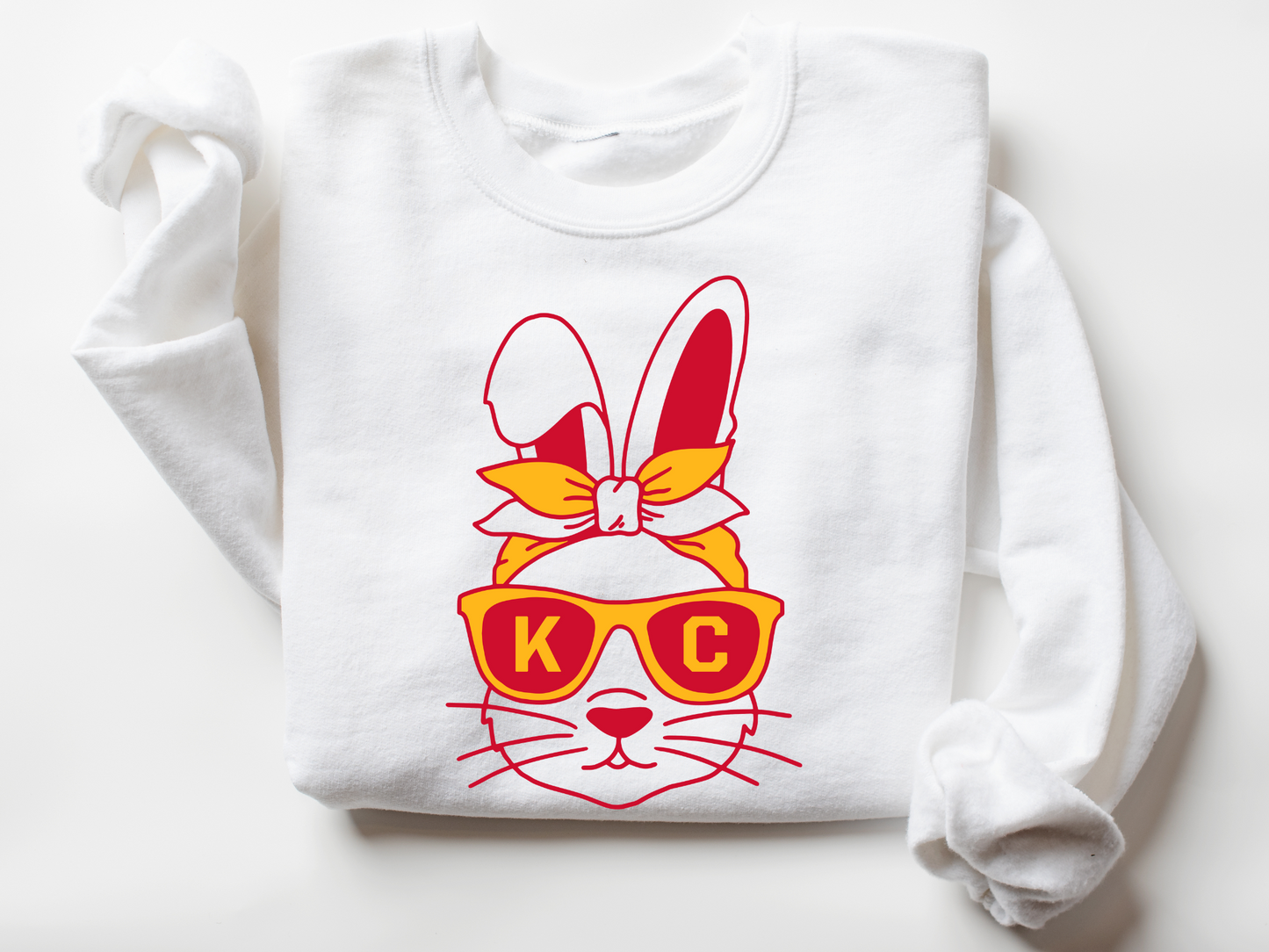 DTF - KC EASTER RABBIT (RED VERSION)