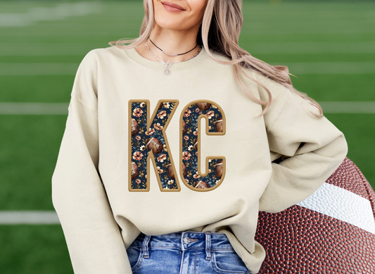 KC FOOTBALL FALL - PNG FILE - INSTANT DOWNLOAD