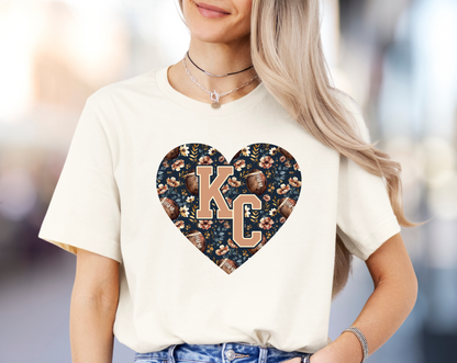 DTF - KC FALL FLORAL HEART