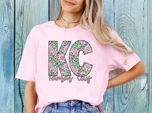 KC Kansas City Wild Floral - DIGITAL DOWNLOAD