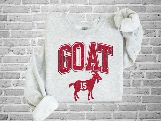 DTF - GOAT 15 - RED