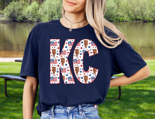 KC Kansas City 4th of July Cows - DIGITAL DOWNLOAD