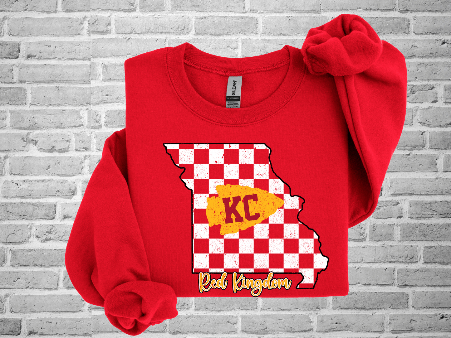 DTF - RED KINGDOM RETRO KC MISSOURI