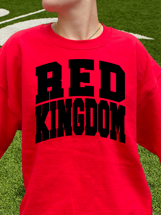 DTF - RED KINGDOM VARSITY BLACK