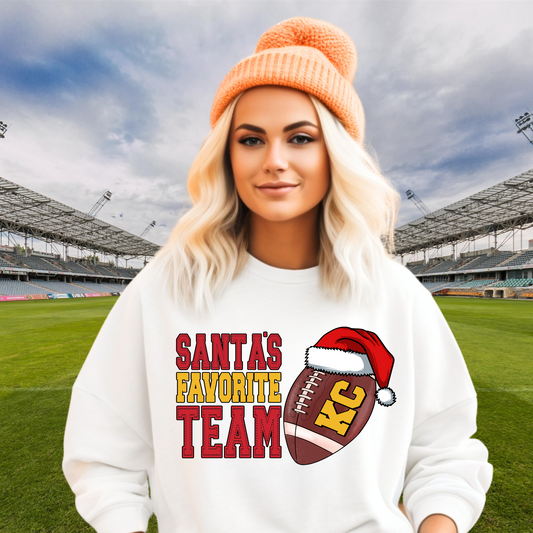 DTF - KANSAS CITY SANTA'S FAVORITE TEAM