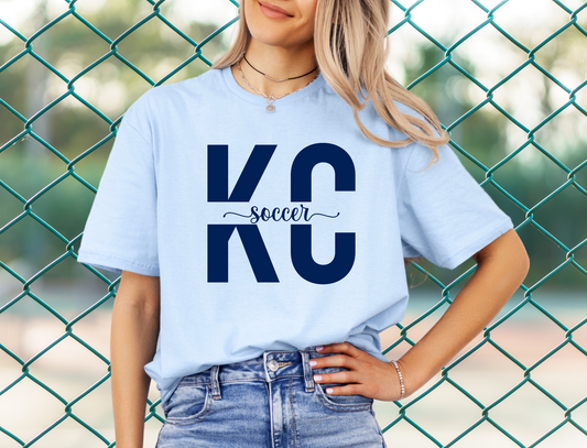 DTF - KC SPLIT SOCCER - NAVY