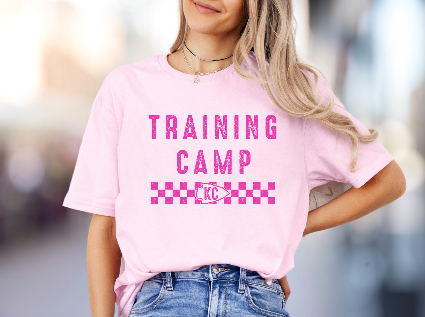 DTF - KC TRAINING CAMP RETRO - HOT PINK