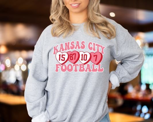 DTF - KANSAS CITY FOOTBALL VALENTINES