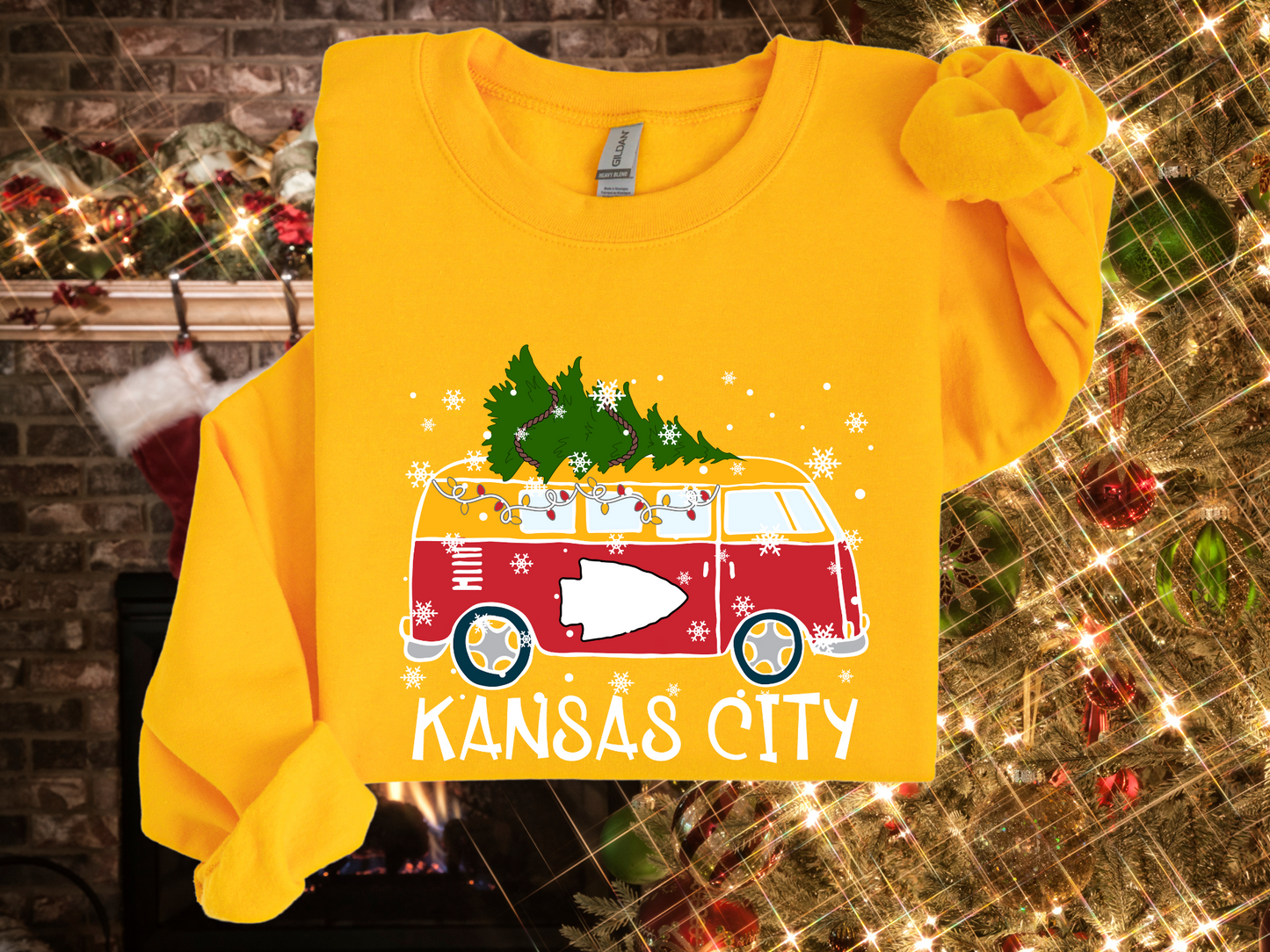 DTF - KC CHRISTMAS TRUCK