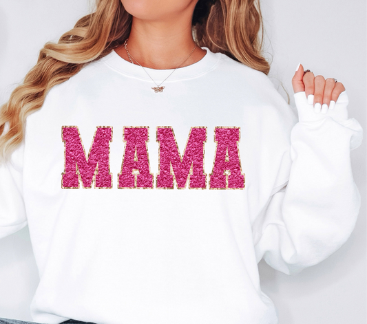 DTF PREMADE GANG SHEET - MAMA & MINI FAUX CHENILLE