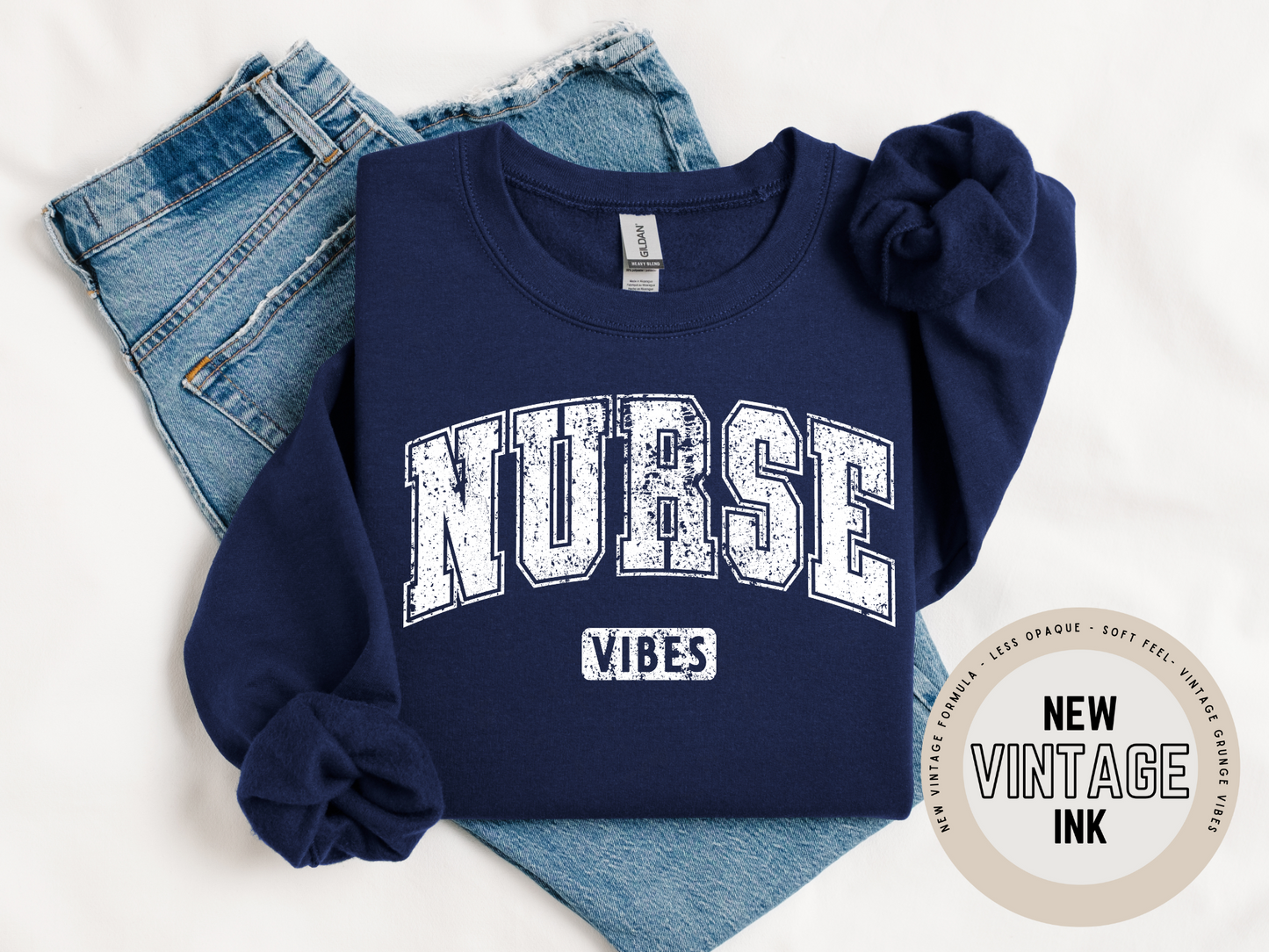 * VINTAGE INK * NURSE VIBES GRUNGE - PRESALE 12-17