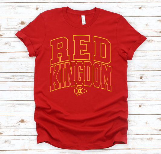 DTF - KC RED KINGDOM with ARROW - GOLDEN