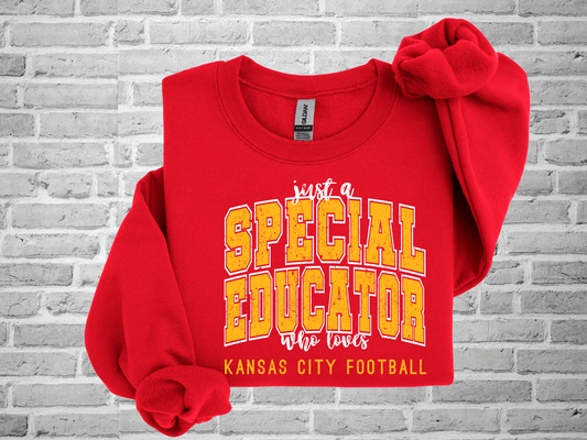 DTF - JUST A SPECIAL EDUCATOR WHO LOVES KANSAS CITY FOOTBALL