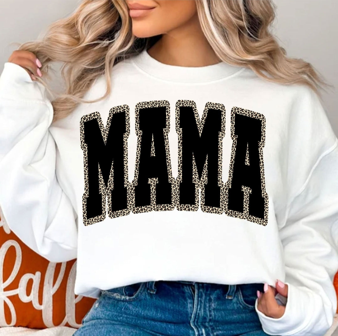 DTF OVERSIZED TRANSFERS - MAMA LEOPARD